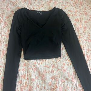Aerie Black Long Sleeve